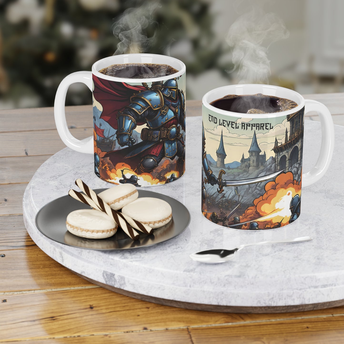 Steampunk Medieval Battle Mug