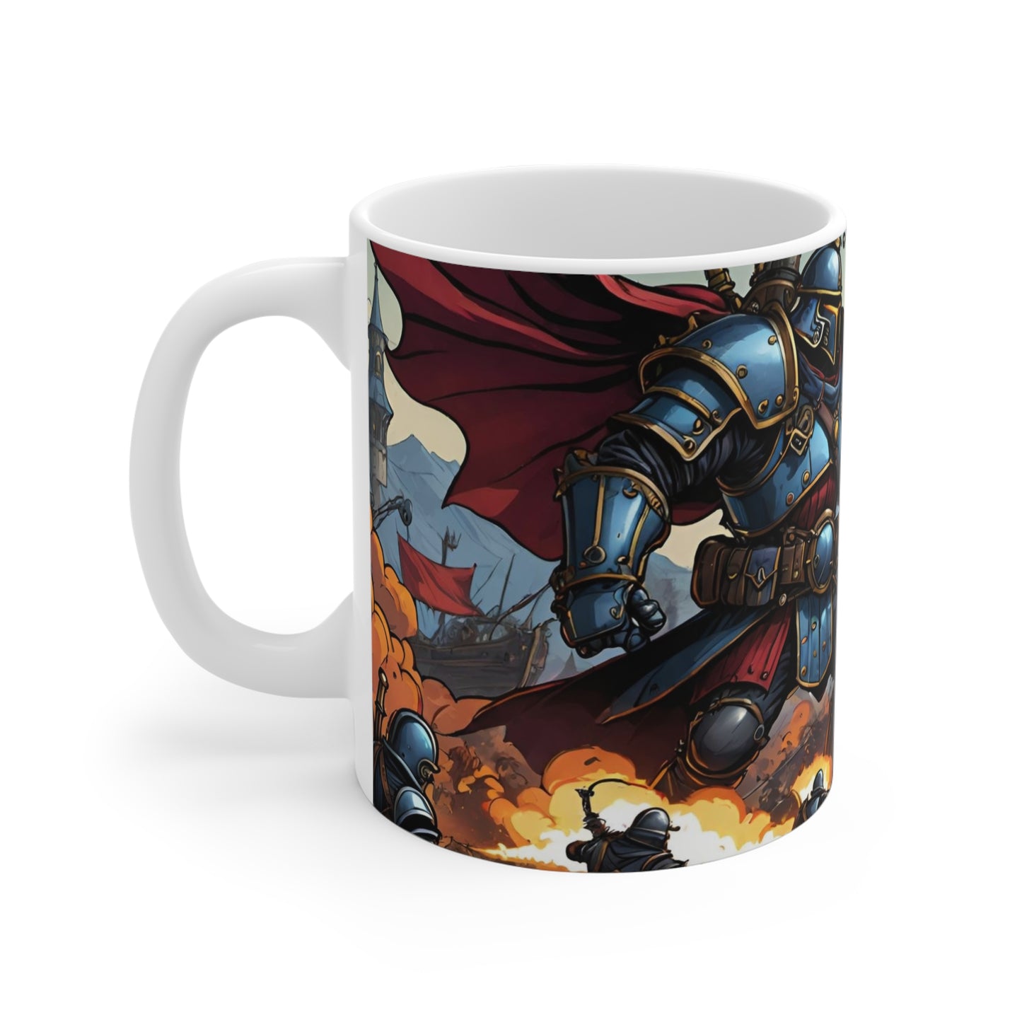 Steampunk Medieval Battle Mug