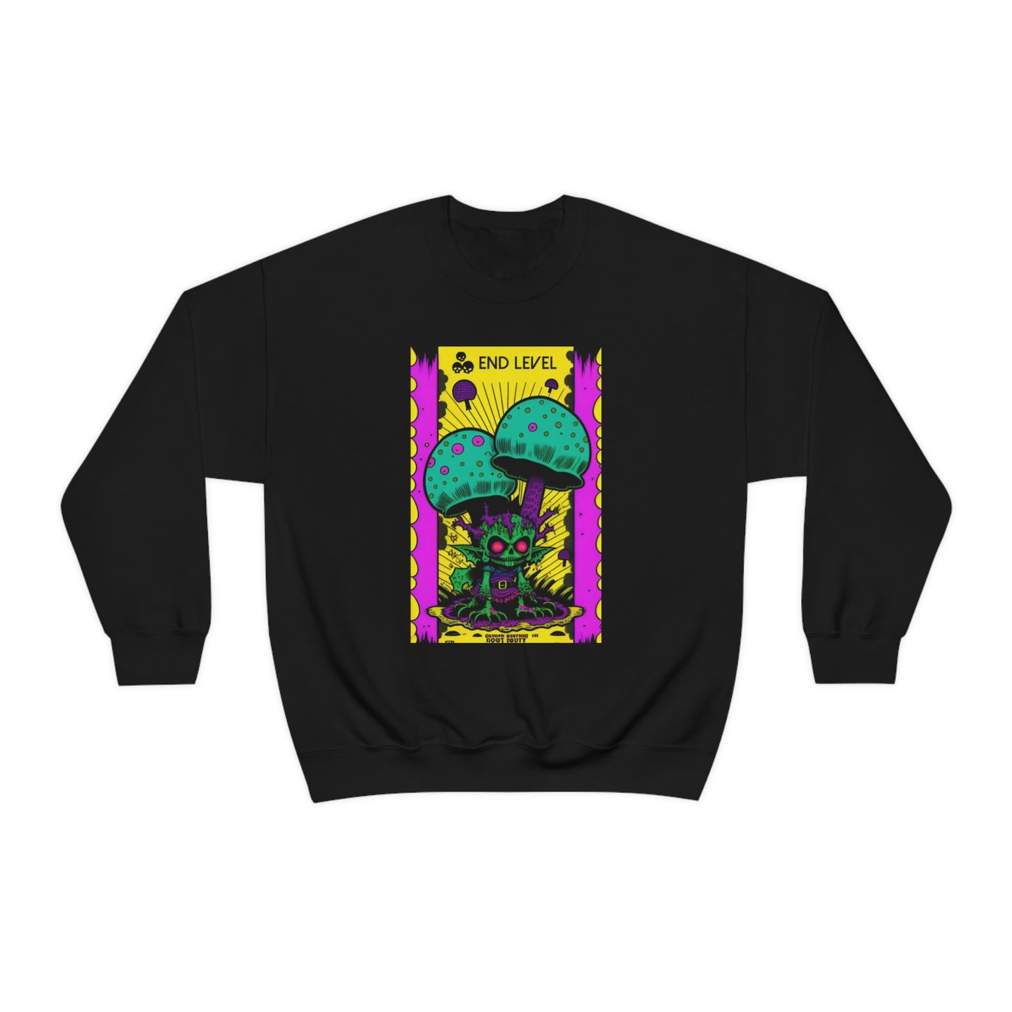 Black sweatshirt with Tea Time graphic