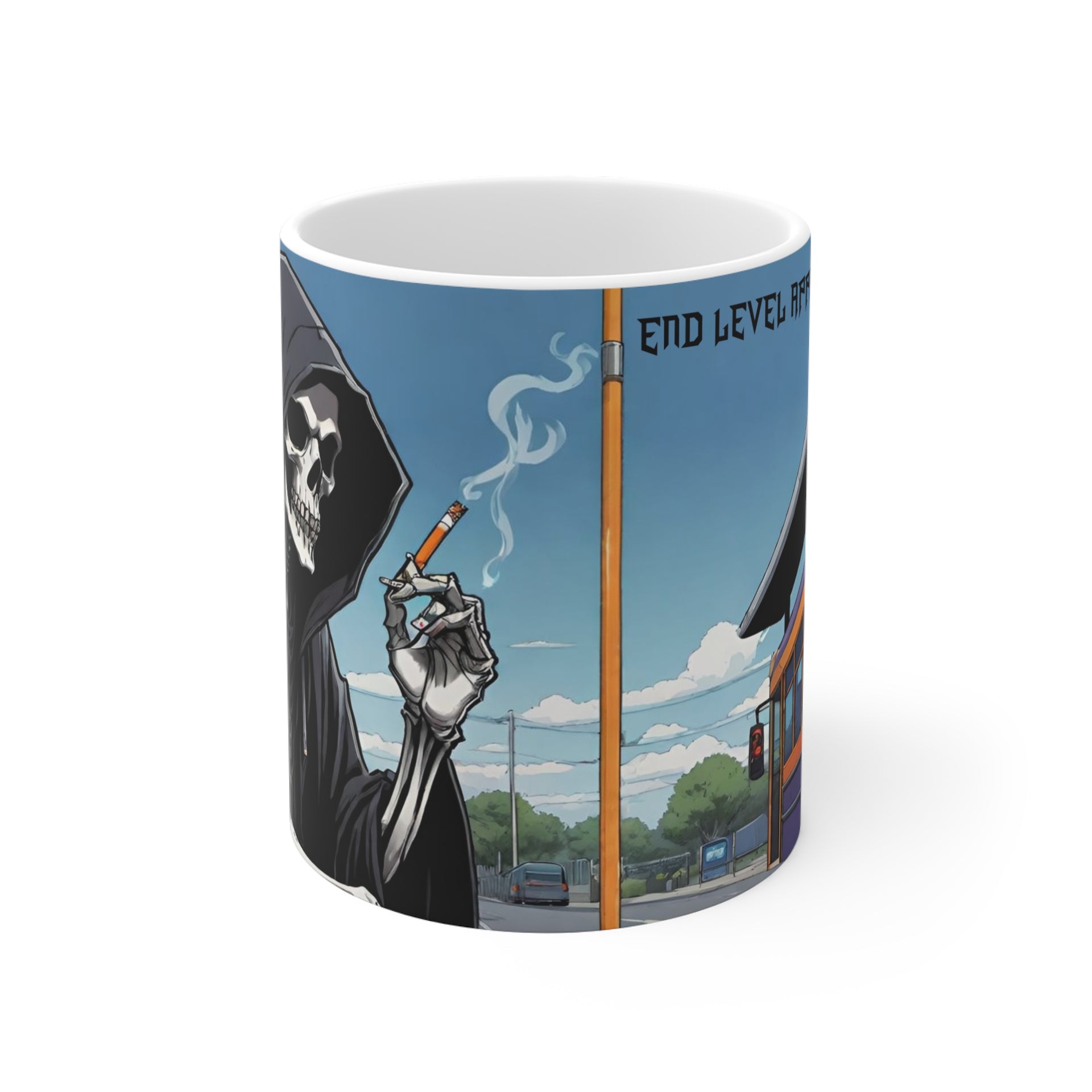 Grim Mornings Mug – End Level Apparel