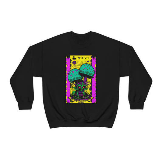 Black sweatshirt with Tea Time graphic