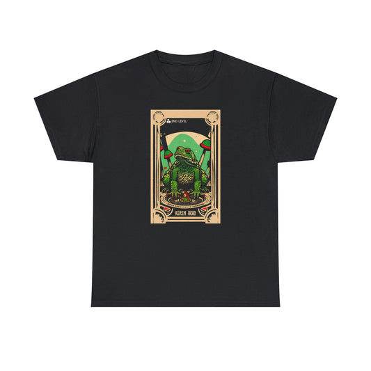 Black tee with Toad N Mush design