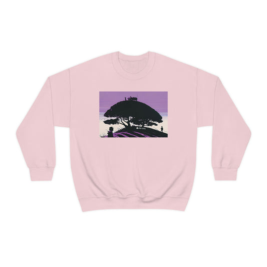 Pink sweatshirt with Tough Parking design.